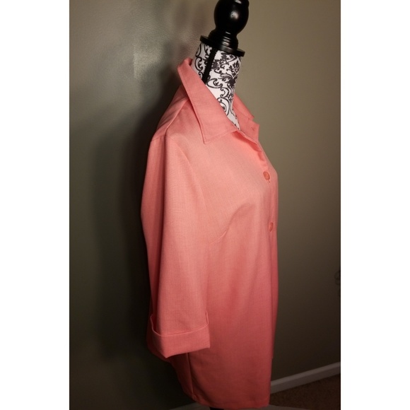 NWOT Women's Button Front Tunic by Mirage Mode - Picture 7 of 7